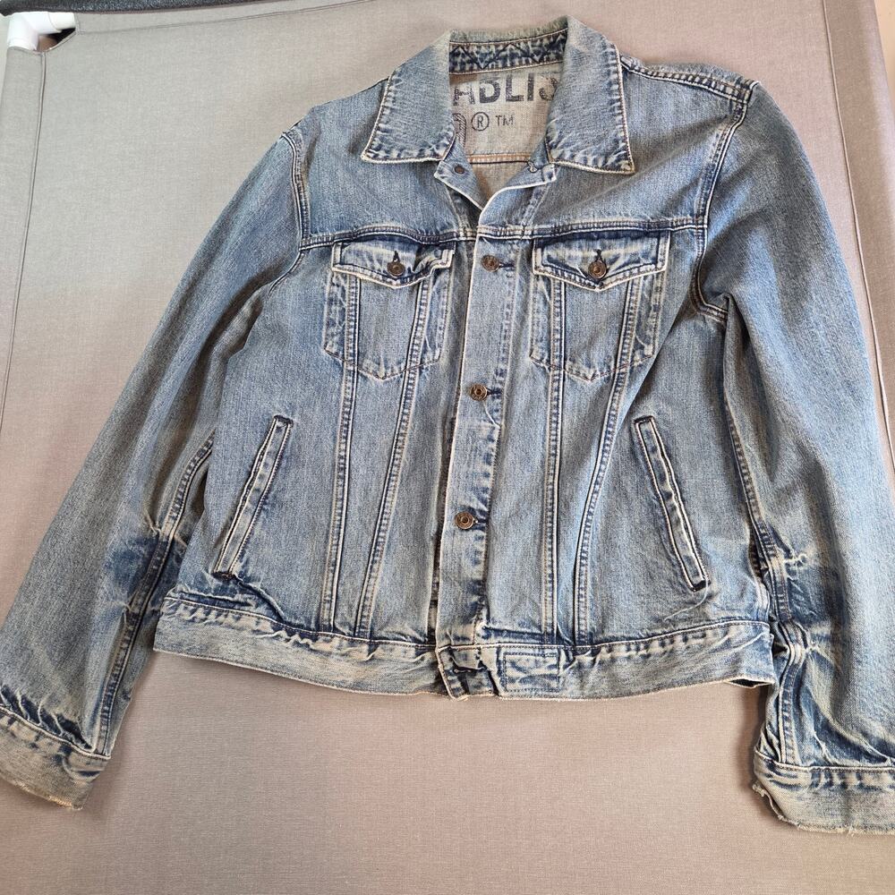 Gap 1969 Men’s Trucker Denim Jacket Medium Tint Wash Fall 2006 Size M/L Fit